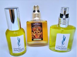 Kit 3 Perfumes: z. Patchouli, z. Almíscar, z. Chardon 30ml. (cada)
